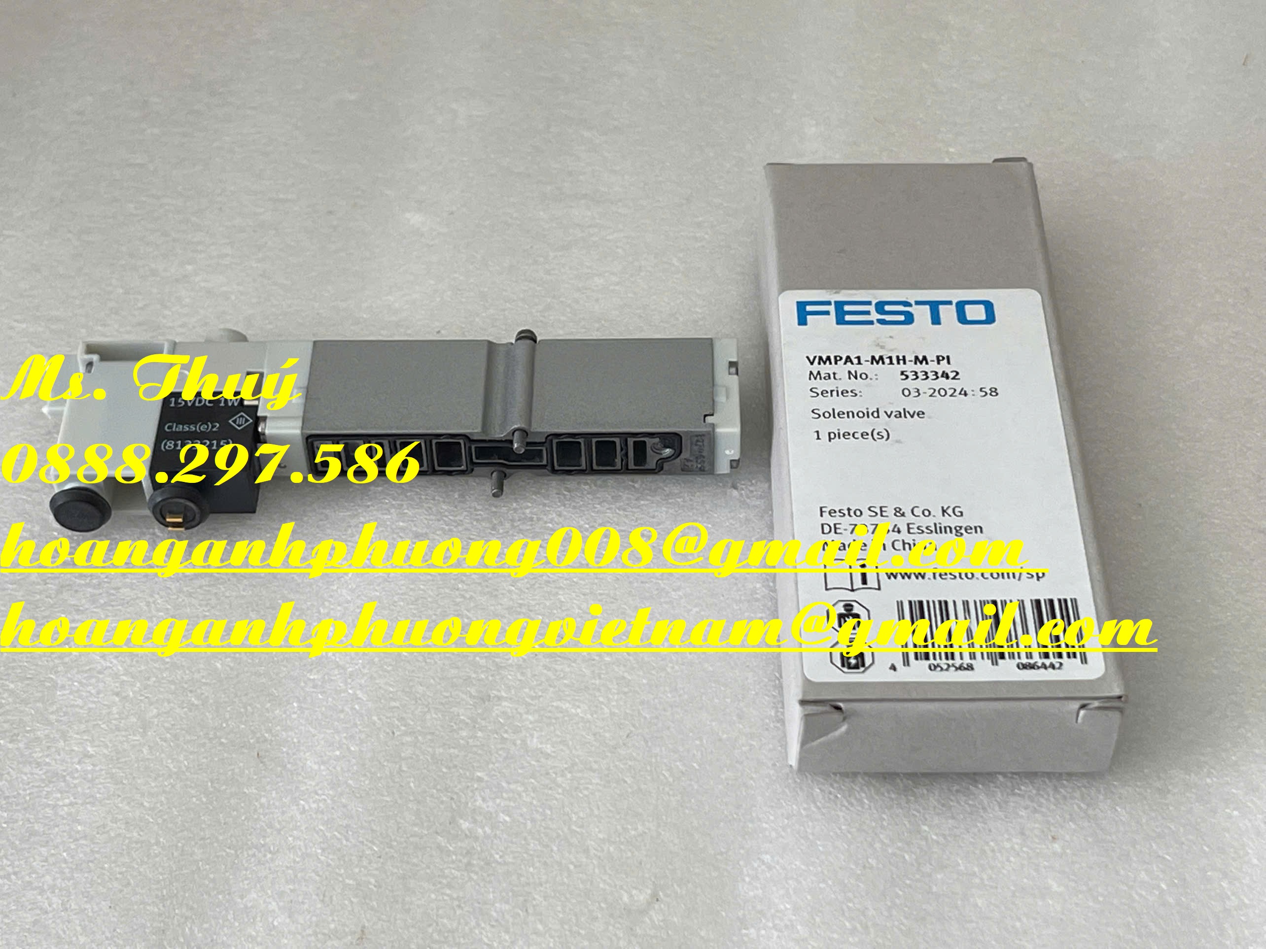 Van điện từ VMPA1-M1H-M-PI chính hãng - Nhà phân phối Festo
